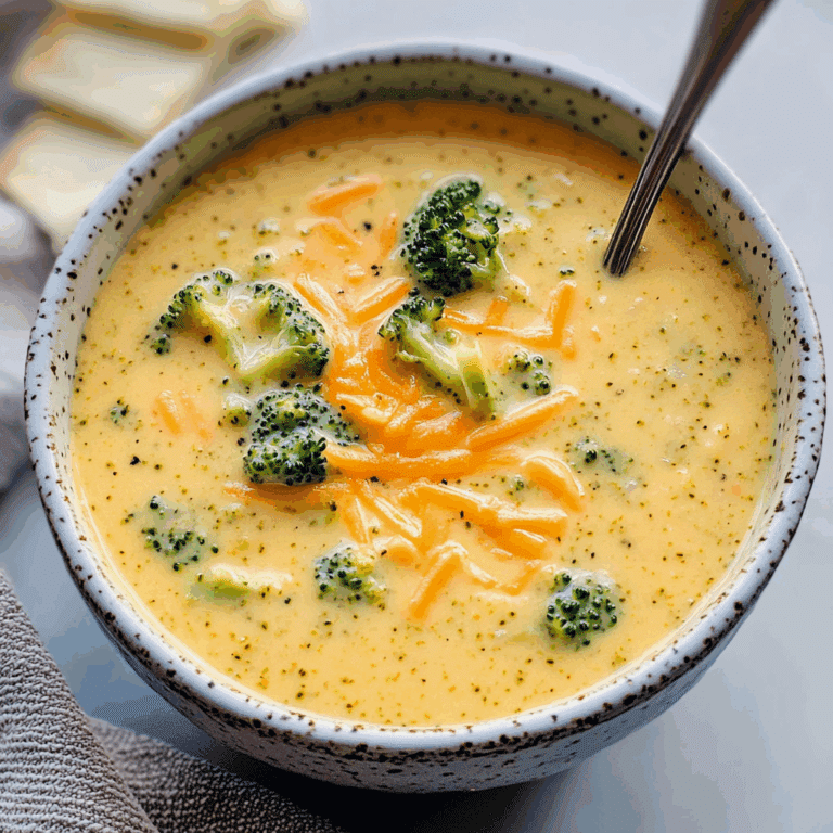 Broccoli Cheddar Soup