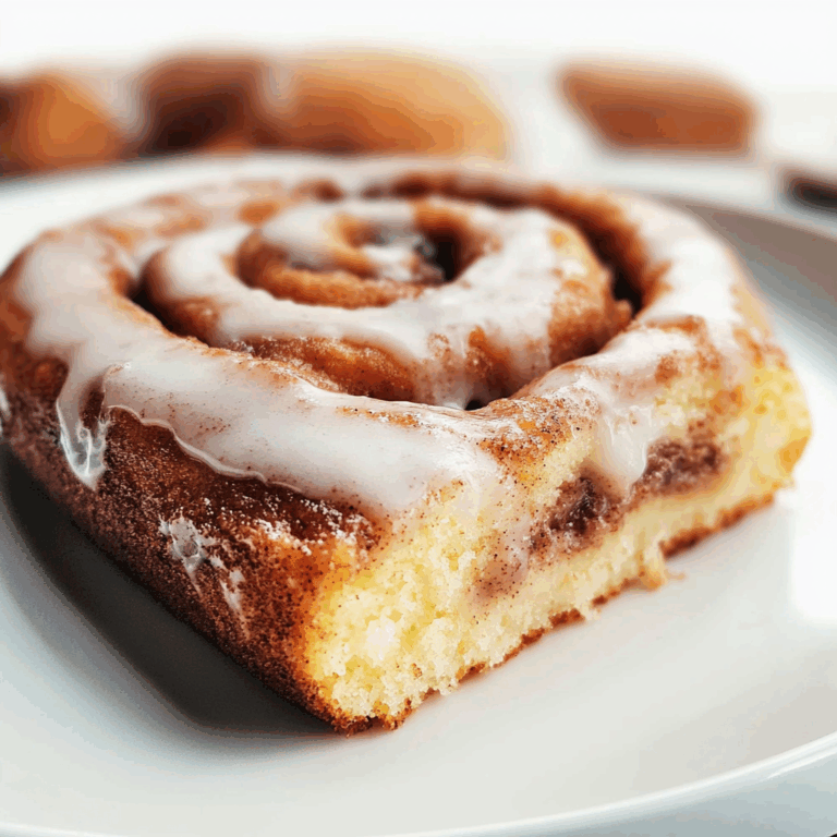 Cinnamon Roll Cake