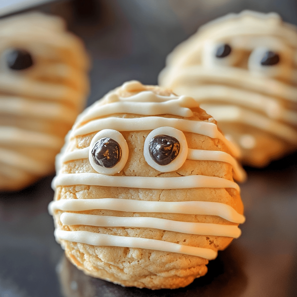 Mummy Cookies