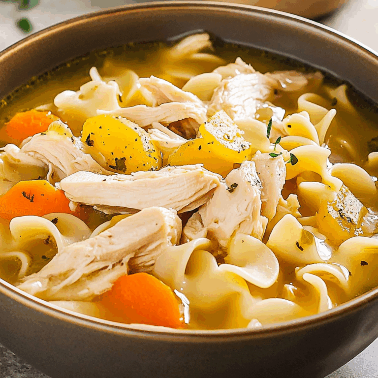 Slow Cooker Chicken and Noodles
