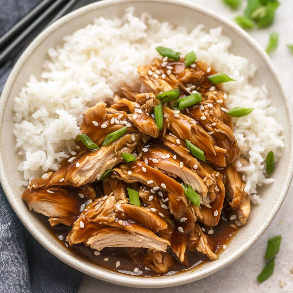 Slow Cooker Chicken Teriyaki