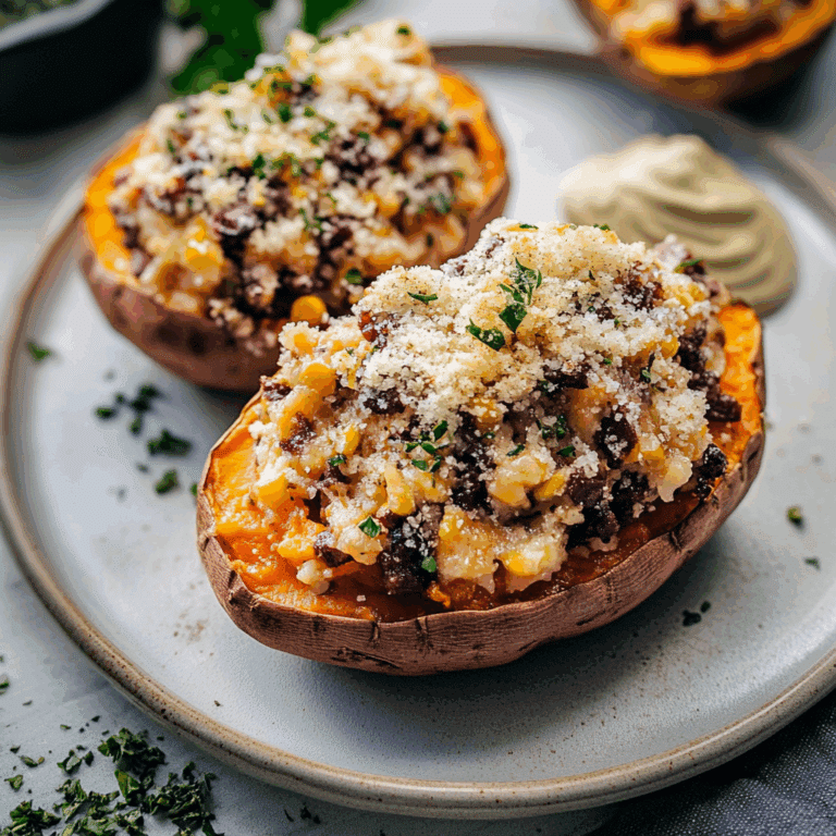 Stuffed Sweet Potatoes