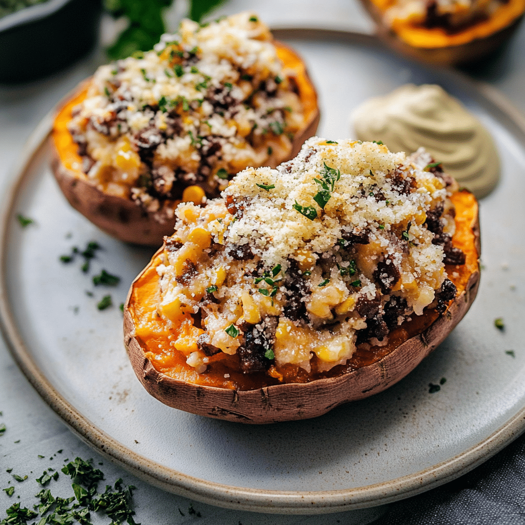 Stuffed Sweet Potatoes
