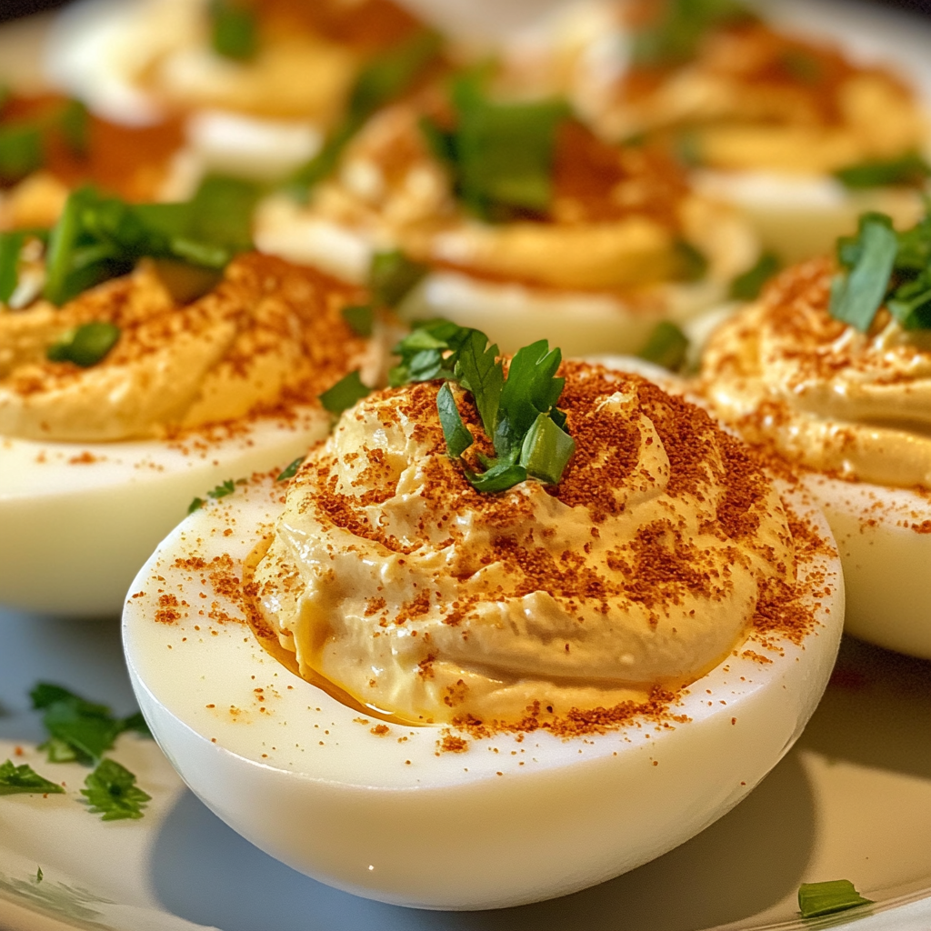 Air Fryer Deviled Eggs