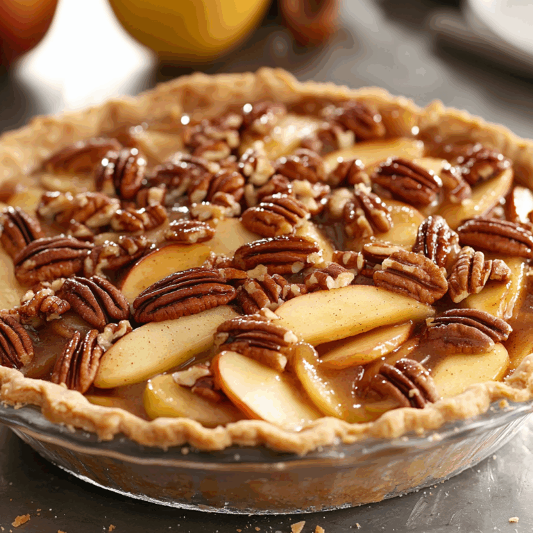Apple Pecan Pie