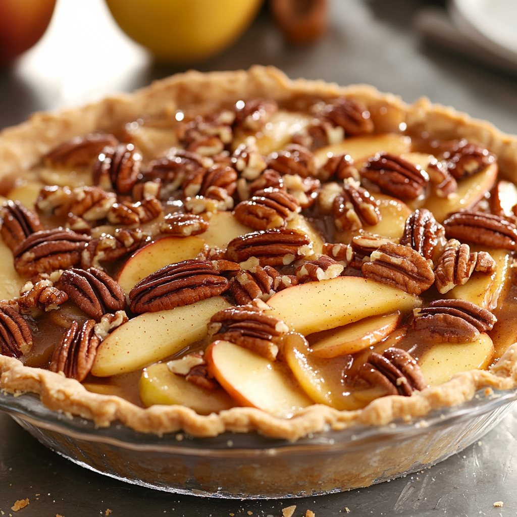 Apple Pecan Pie