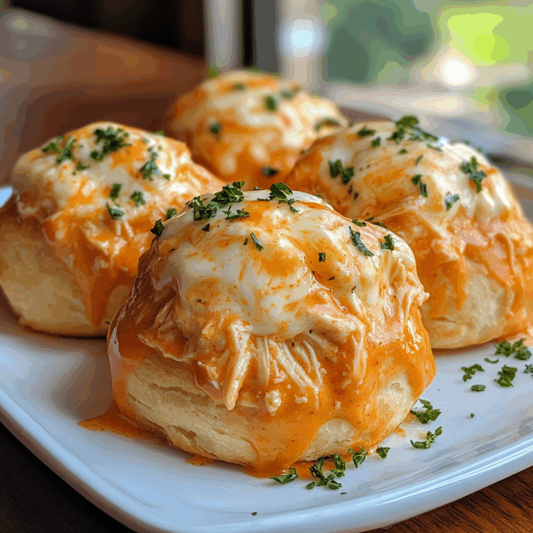 Buffalo Chicken Biscuit Bombs