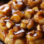 Caramel Apple Cinnamon Rolls
