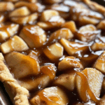 Caramel Apple Sheet Pan Pie