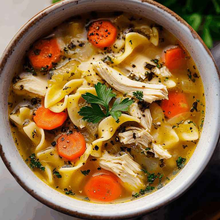 Chicken Noodle Soup