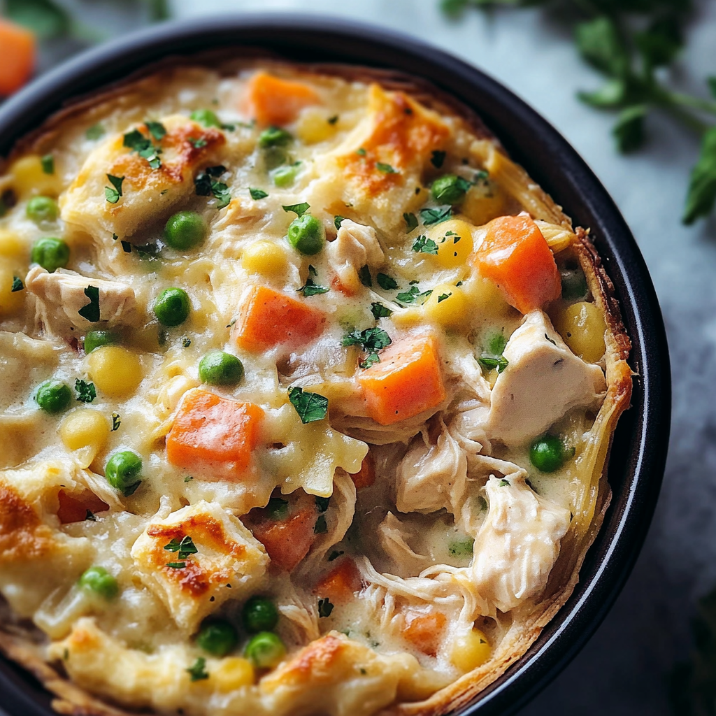 Chicken Pot Pie Pasta