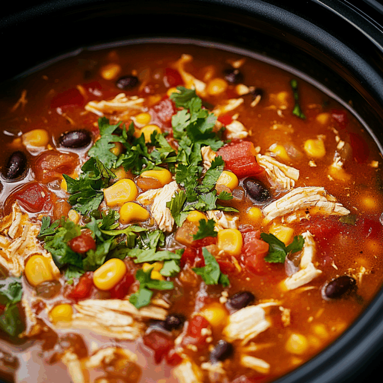 Chicken Taco Soup