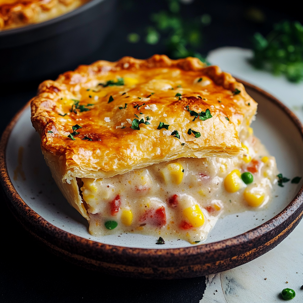 Corn Chowder Pot Pie