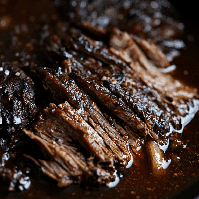 Crockpot BBQ Beef