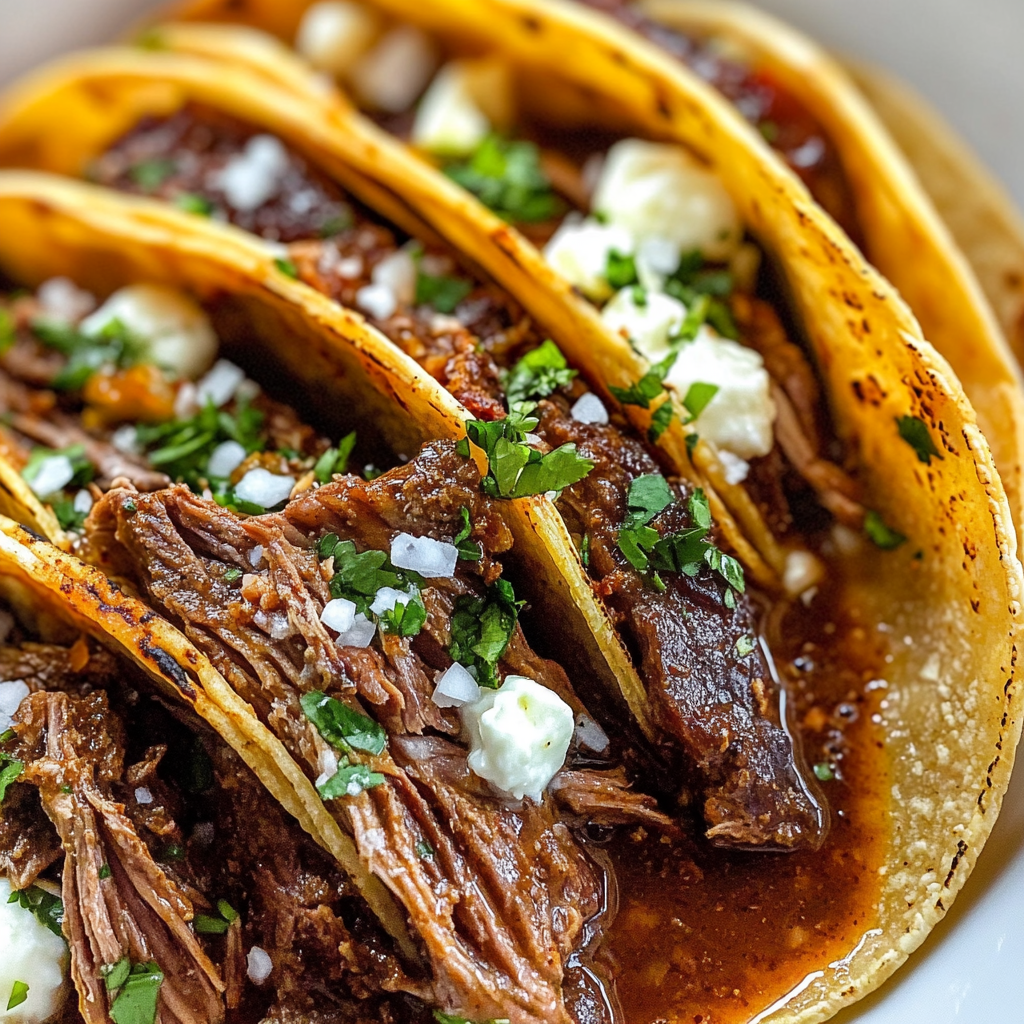 Crockpot Birria Tacos