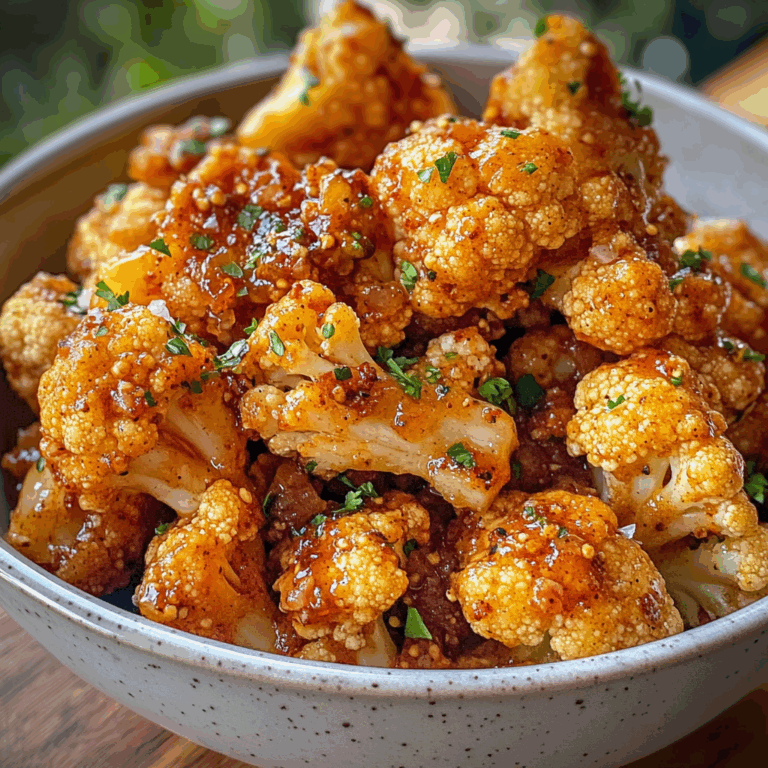 Hot Honey Cauliflower