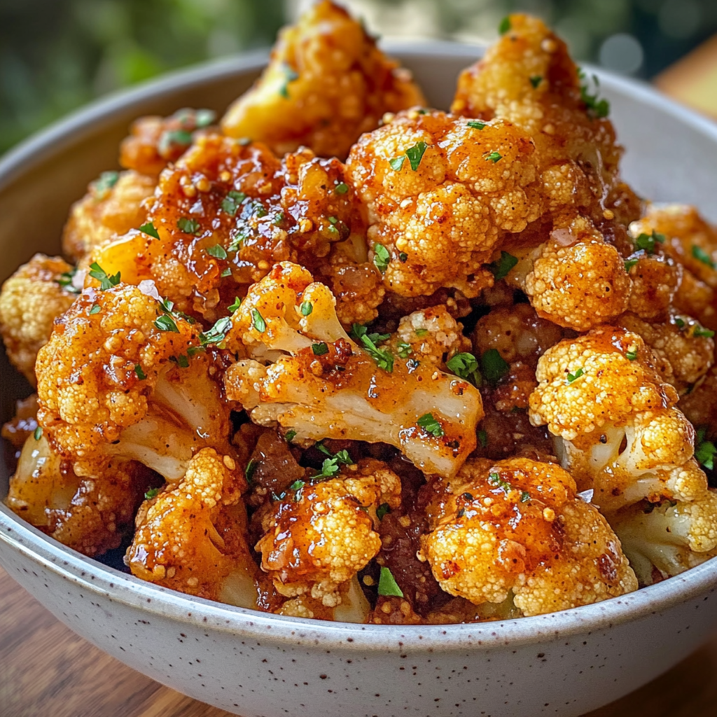 Hot Honey Cauliflower