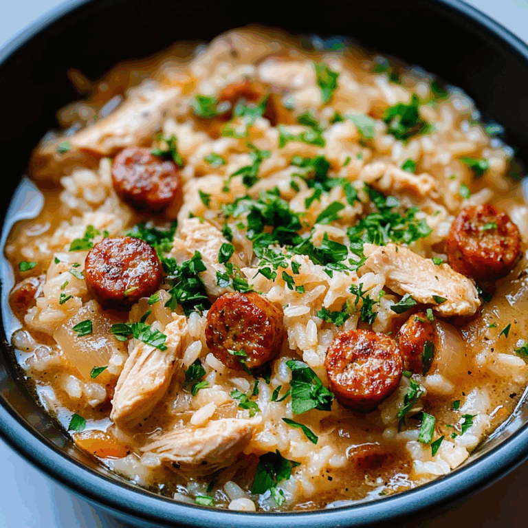 Instant Pot Chicken Sausage and Rice