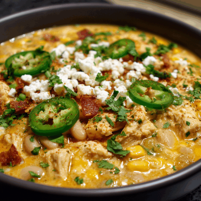Jalapeño Popper Chicken Chili