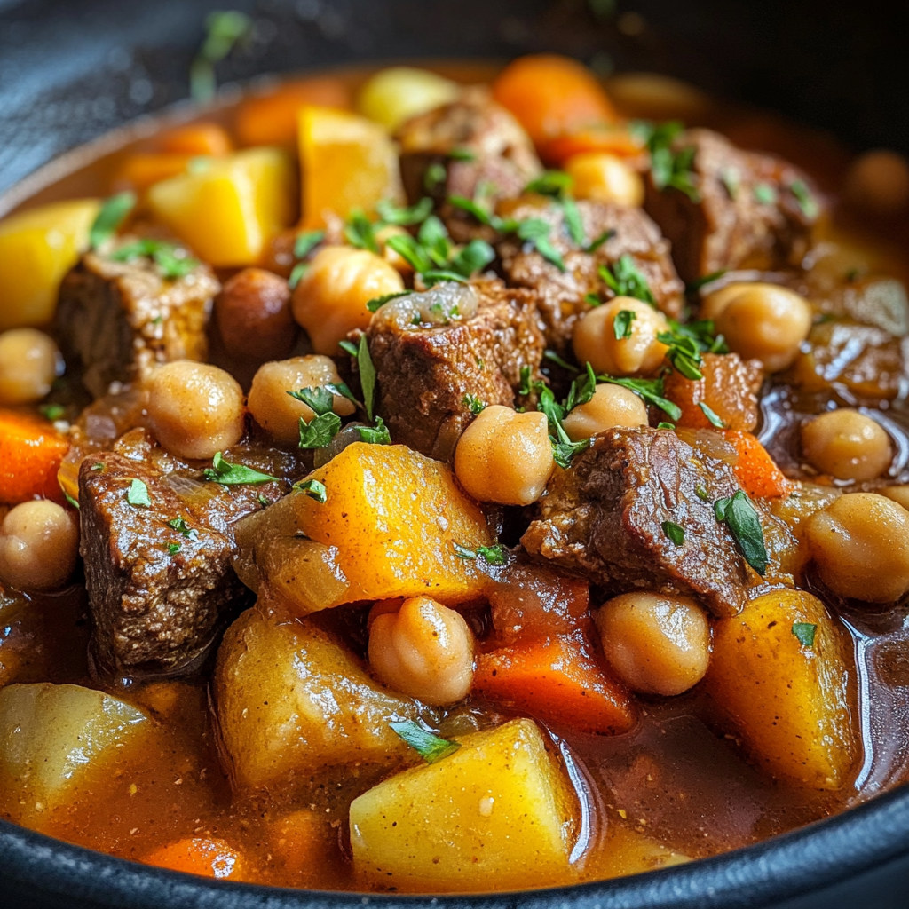 Lamb Stew with Chickpeas