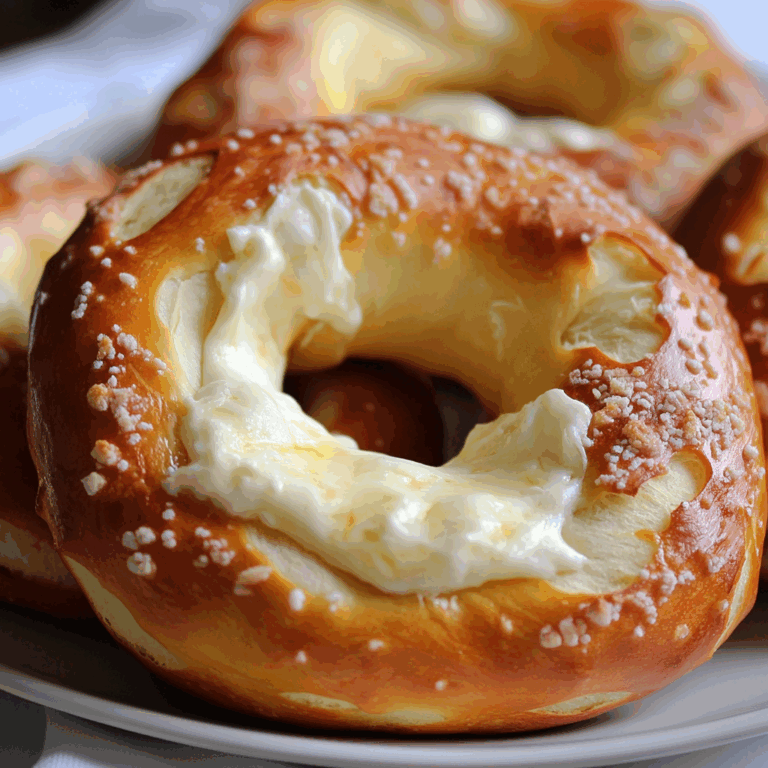 Mozzarella-Stuffed Pretzels