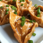Peanut Chicken Wontons
