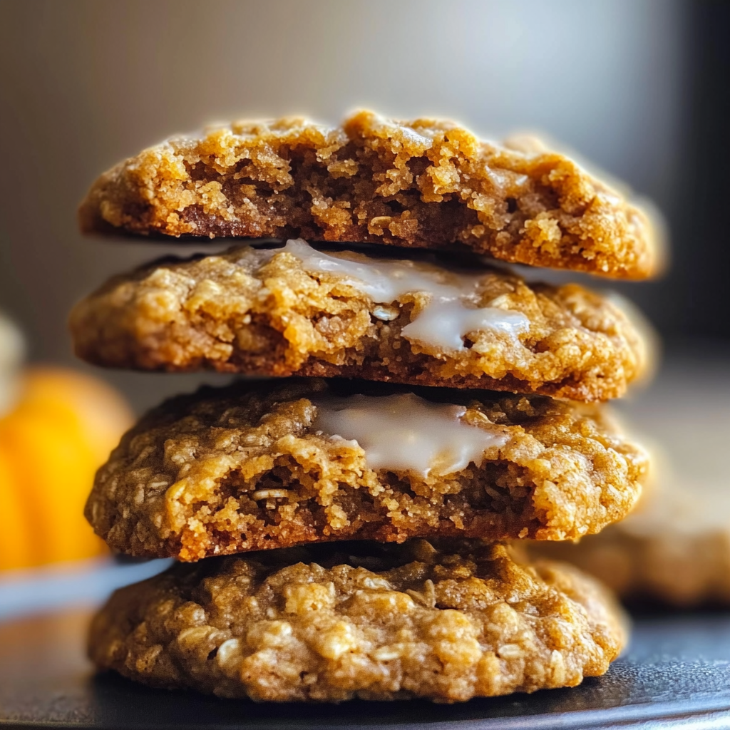 Pumpkin Oatmeal Cookies