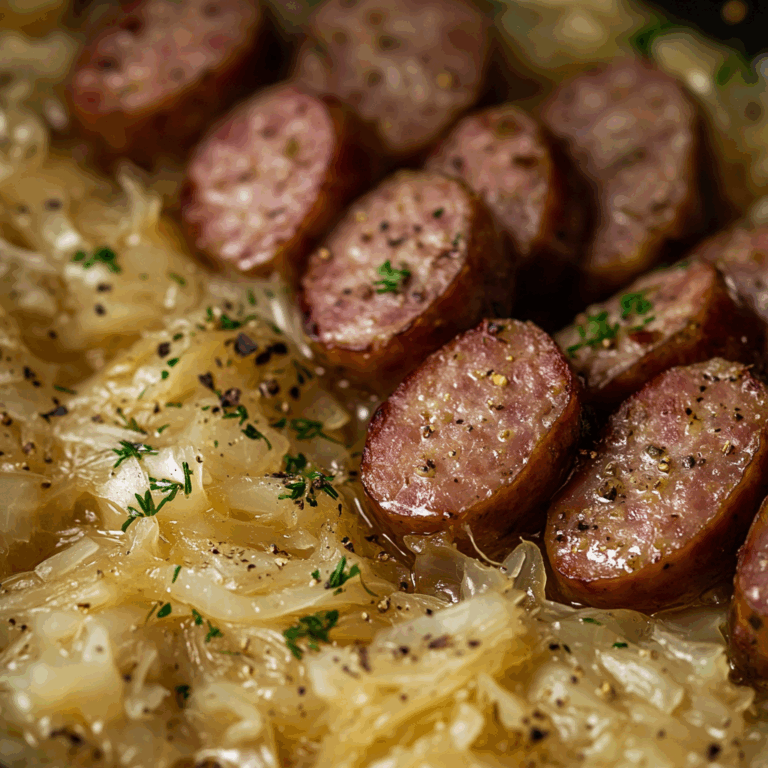 Sausage and Sauerkraut