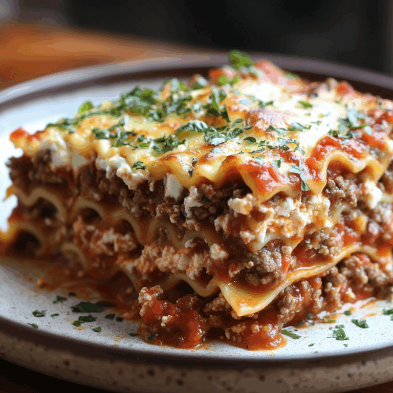 Slow Cooker Lasagna