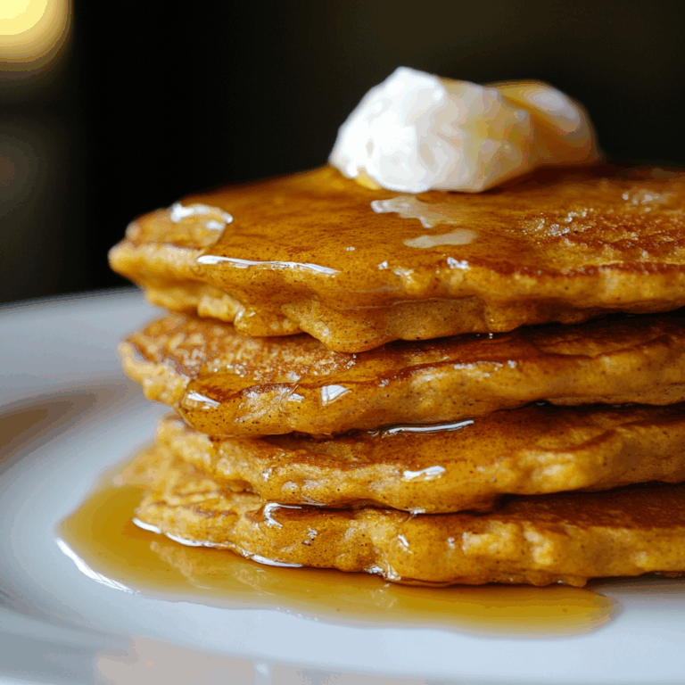 Whole Wheat Pumpkin Pancakes