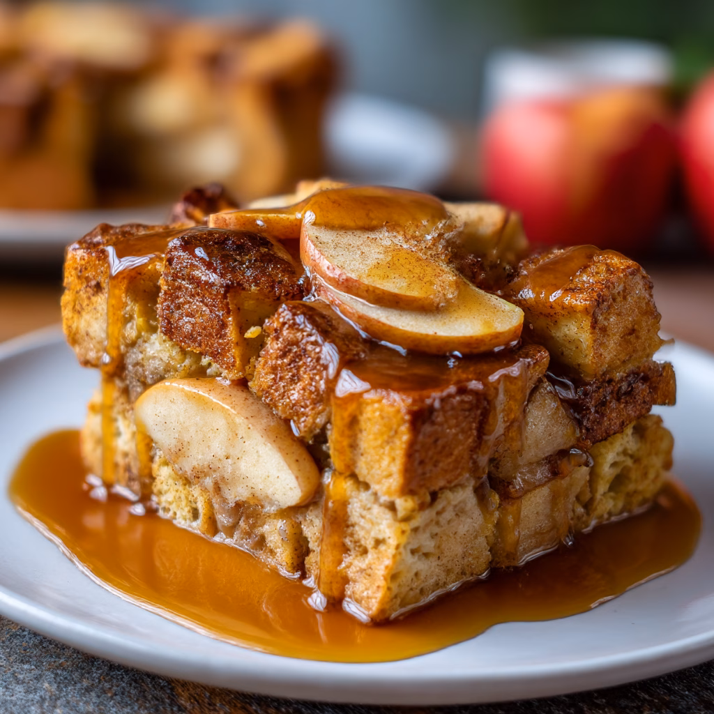 Apple Pie Baked French Toast