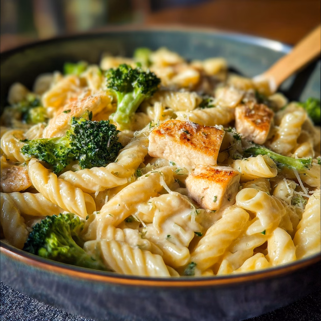 Chicken Broccoli Alfredo Pasta
