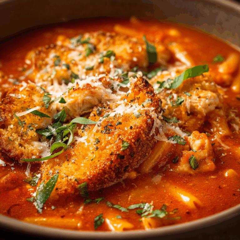 Chicken Parmesan Soup
