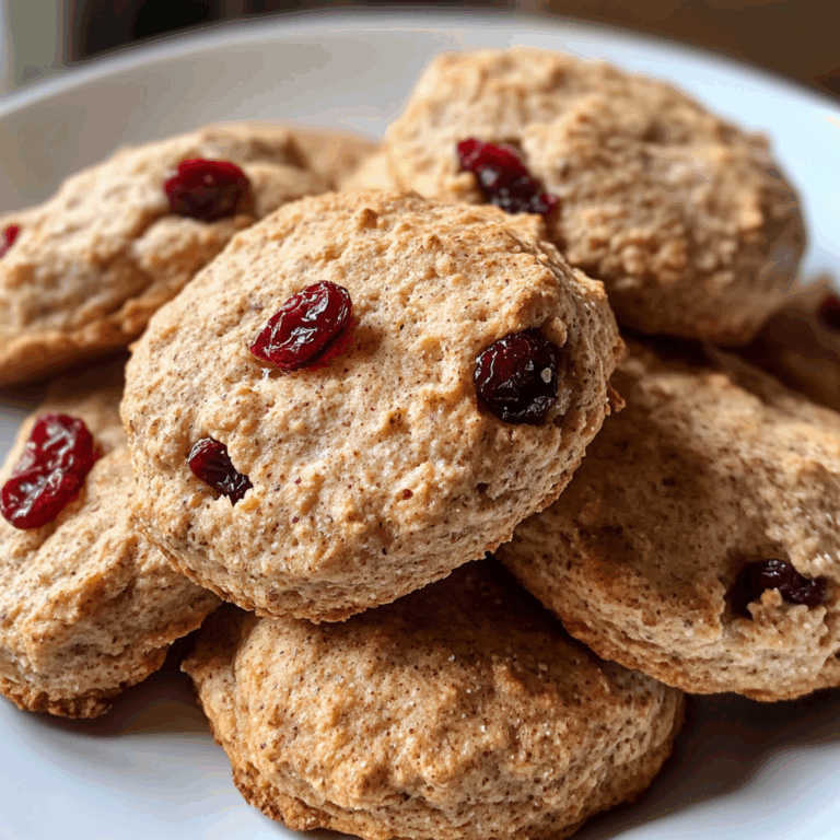 Cranberry Whole Wheat Buttermilk Biscuits