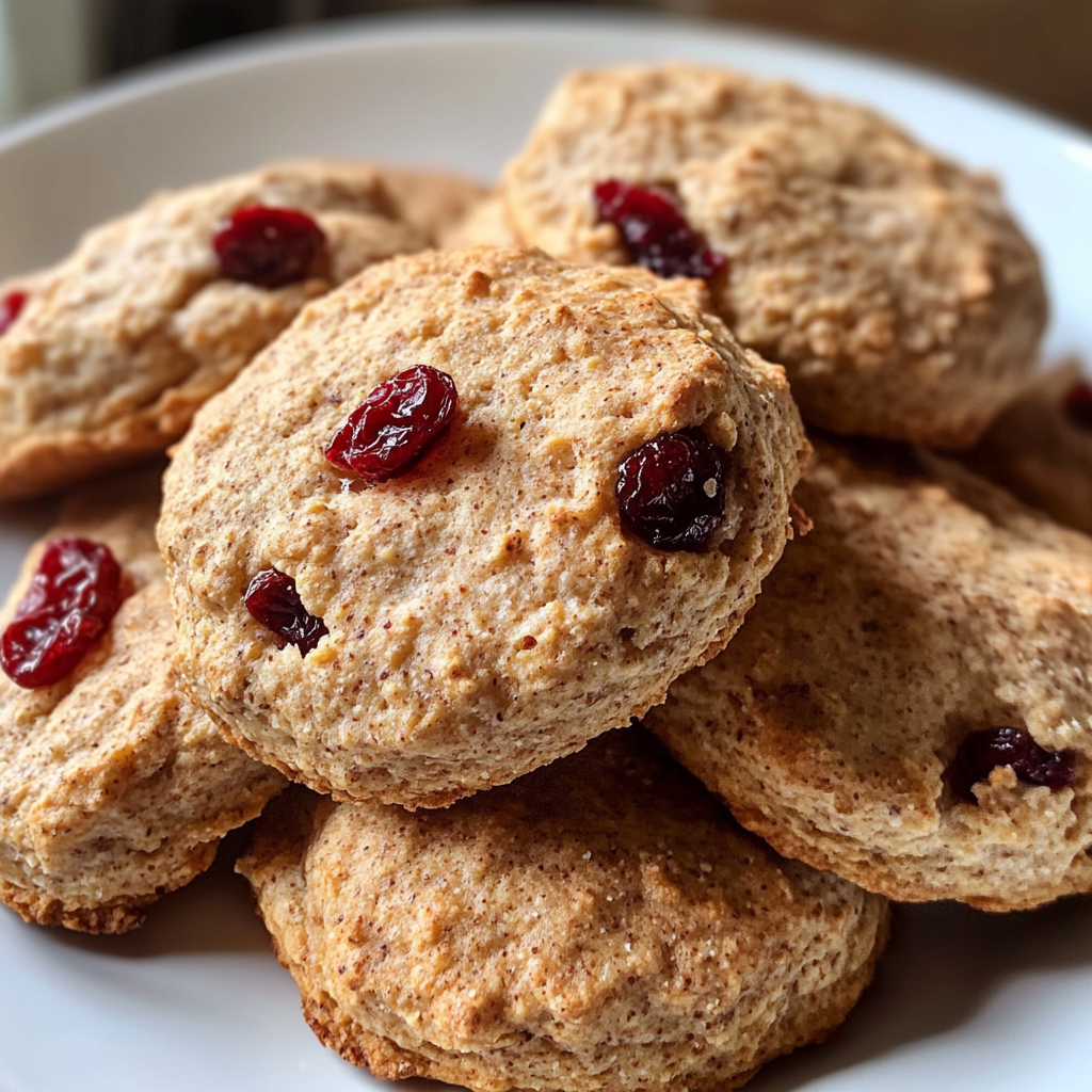 Cranberry Whole Wheat Buttermilk Biscuits