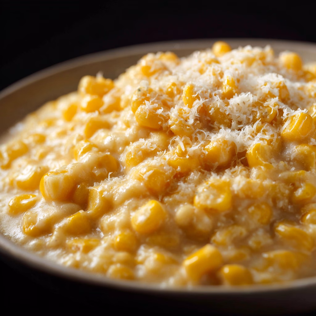 Creamed Corn with Parmesan