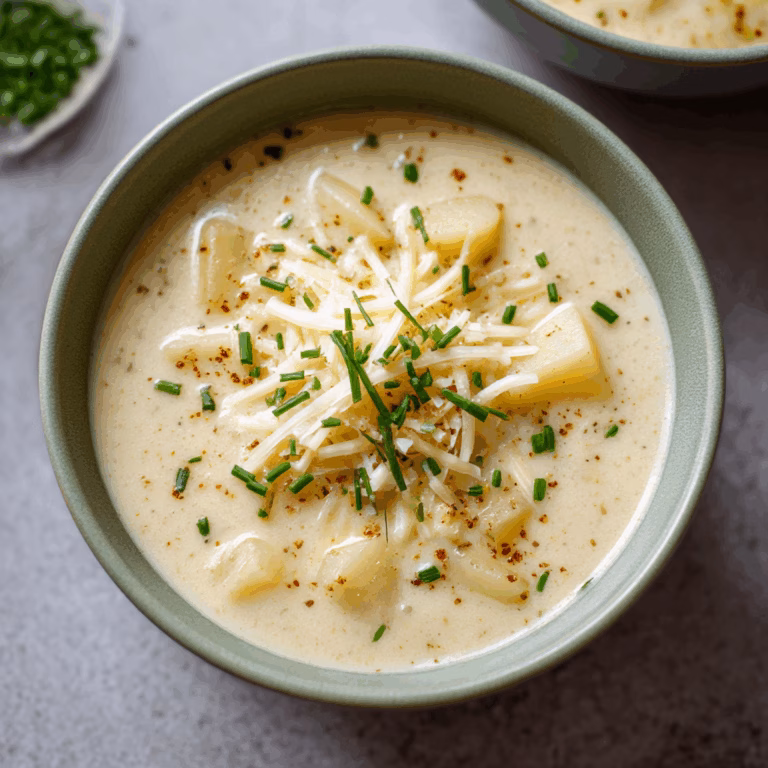 Creamy Homemade Potato Soup