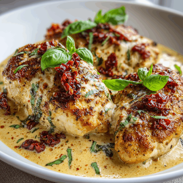 Creamy Marry Me Chicken with Sun-Dried Tomatoes