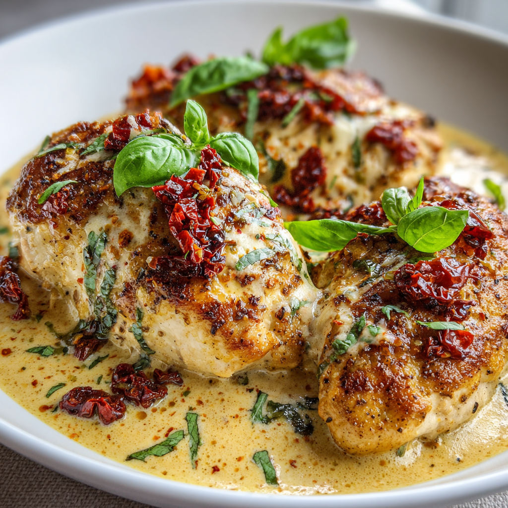 Creamy Marry Me Chicken with Sun-Dried Tomatoes