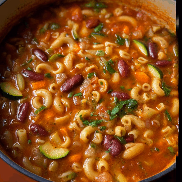 Hearty Minestrone Soup
