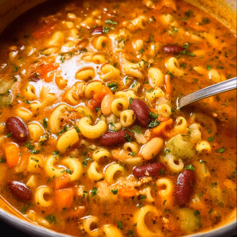 Italian Pasta e Fagioli Soup