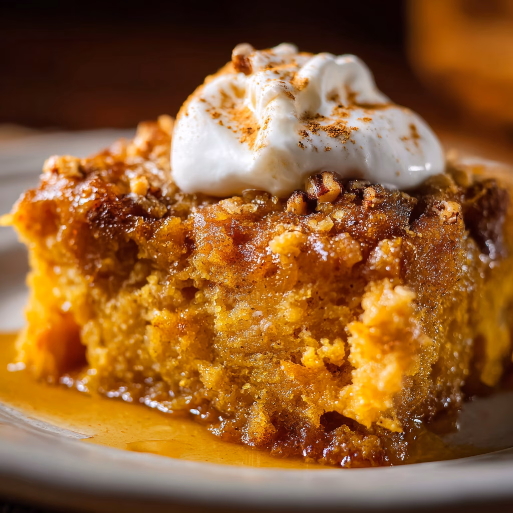 Pumpkin Dump Cake