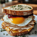Thanksgiving Leftover Breakfast Sandwich
